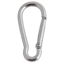 Mini Carabiner Silver
